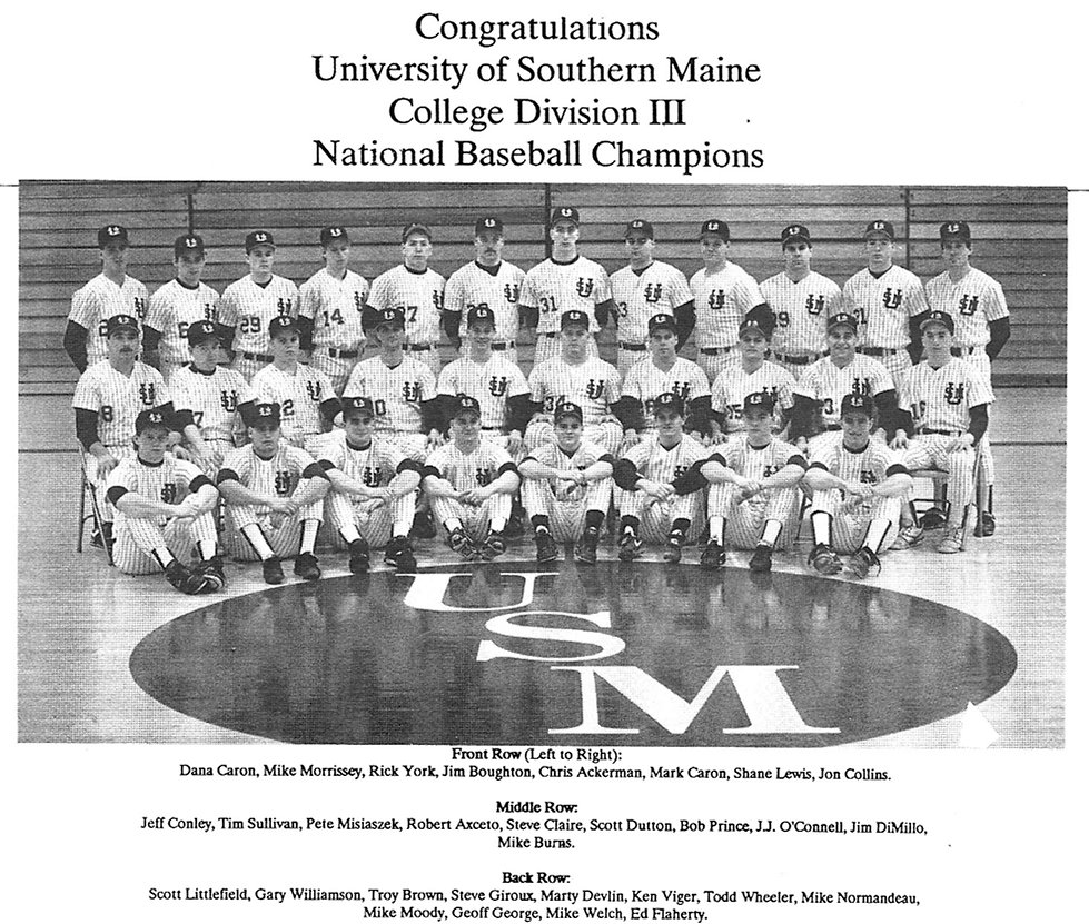 Honored Teams Maine Baseball Hall of Fame United States